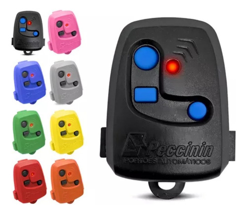 Controle Remoto Portão Automático 3c Nice Peccinin Original Preto
