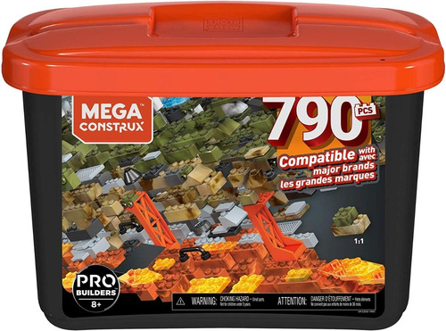 Mega Construx Gran Caja Construcción Corepro 790pcs Gjd26