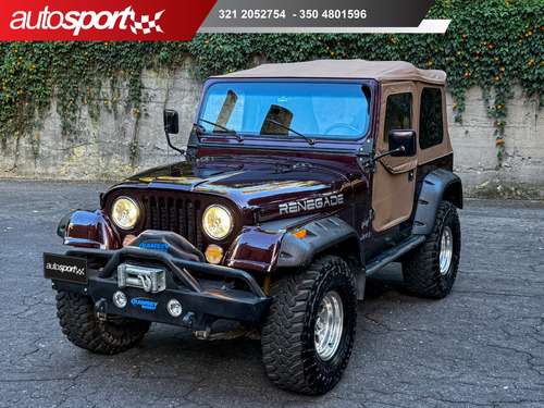 1986 Jeep Renegade Cj7