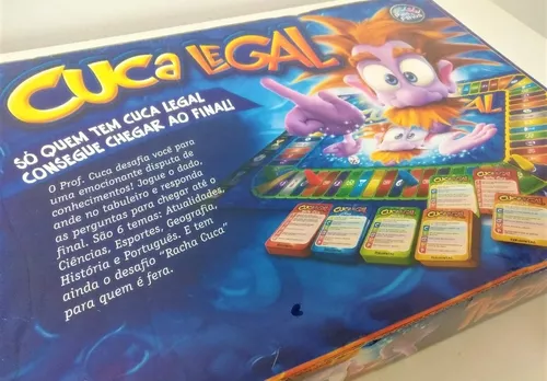 Jogo Tabuleiro Cuca Legal Perguntas Carta Presente Brinquedo