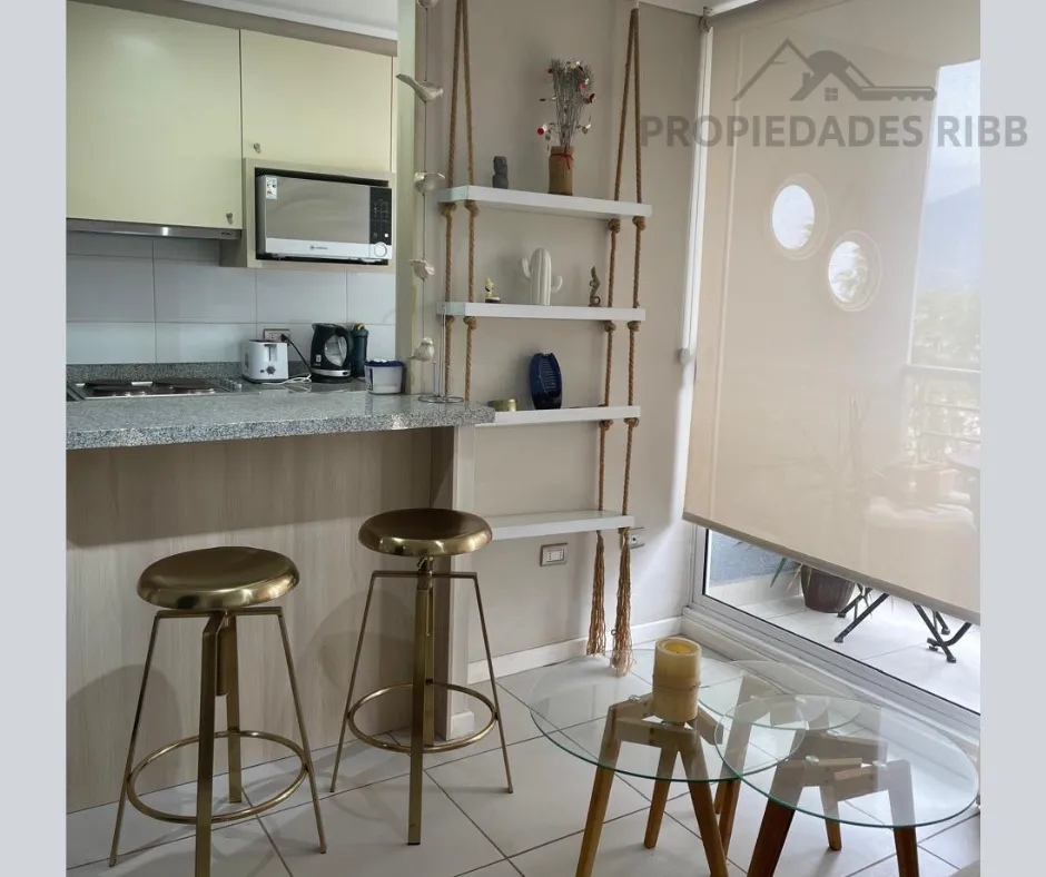Imagen 3 de 10 de Se Arrienda Departamento Amoblado En Quillota