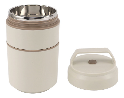 Tarro Aislante Para Alimentos De Acero Inoxidable De Doble C