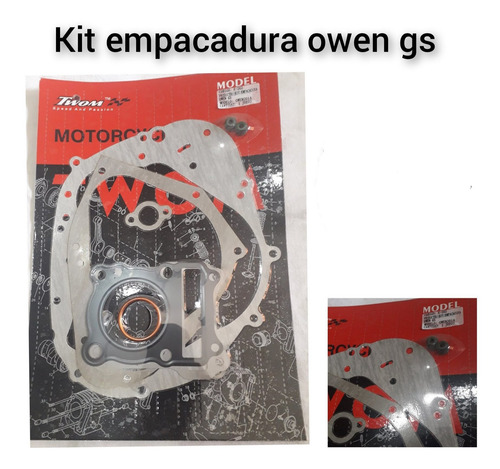 Imagen 1 de 1 de Kit Empacadura Owen Gs