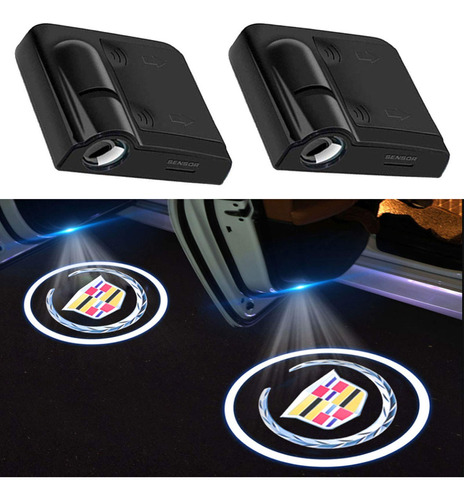 Carfun 2 Luz Para Puerta Automovil Proyector Logotipo Laser