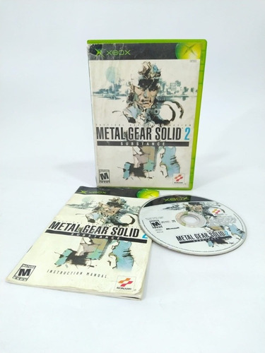 Metal Gear Solid 2 Substance - Xbox Clasico