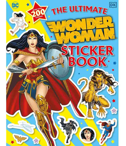Ultimate Sticker Book Dc Wonder Woman, De Varios Es. Ultimate Sticker Book Editorial Dk - Yump, Tapa Tapa Blanda En Inglés, 2024
