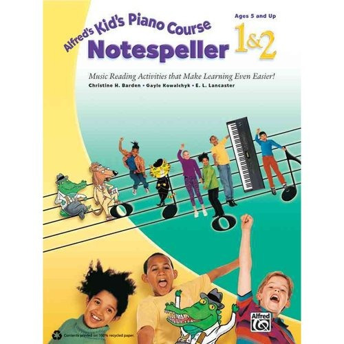 Notespeller De Piano Curso Infantil De Alfred 1 Y 2: