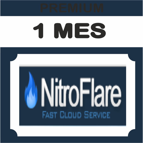 Cuenta Premium Nitroflare 30 Dias - 1 Mes 100% Garantizado