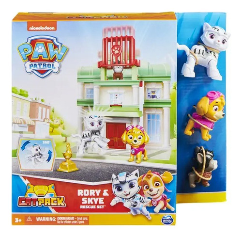 Paw Patrol Cat Pack Rory Y Skye Rescue Set Spin Master