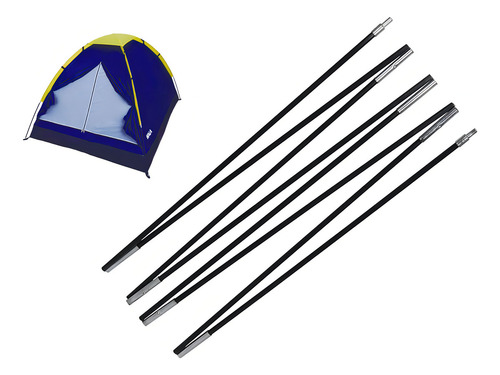 Conjunto Vareta De Reposição Para Barraca 3 Pessoas Kala