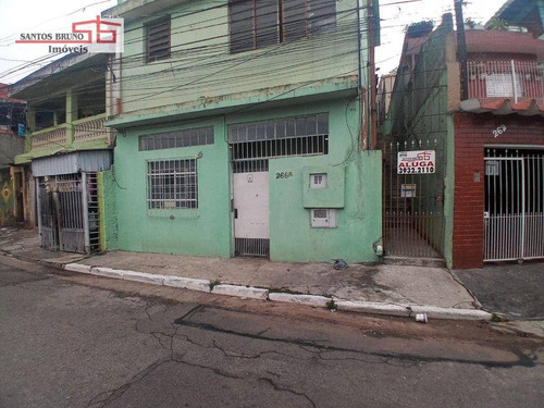Imagem 1 de 8 de Casa Com 1 Dormitório Para Alugar, 23 M² Por R$ 600,00/mês - Cachoeirinha - São Paulo/sp - Ca1179