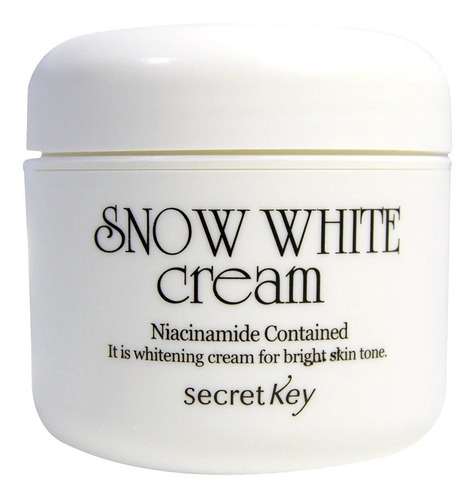 Imagen 1 de 6 de Crema Aclaradora Humectante Instantáneo Secretkey Snow White