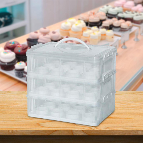 Cortero De Cupcakes De Cupcakes De 2 Niveles Cupcake Con