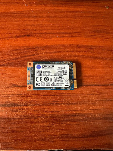 Disco Duro Ssd Msata 480gb Kingston