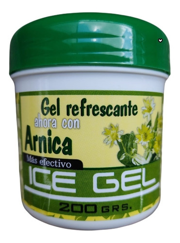 Ice Gel Refrescante Árnica 200g - g a $110
