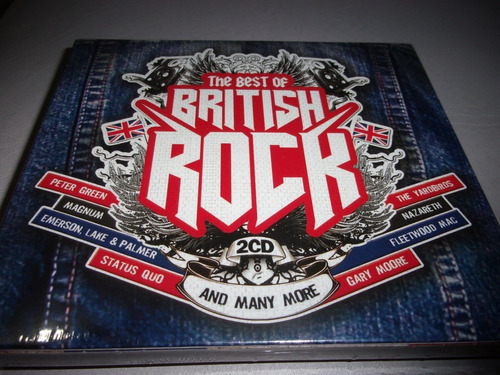 2 Cd The Best Of British Rock Nuevo Europe  L52 