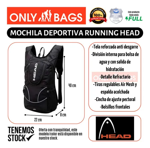 Mochila Running Ciclismo Trekking Deportes Hombre Mujer Gym