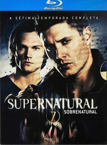 Blu-ray Supernatural - 7ª Temporada - Box 4 Discos - Lacrado
