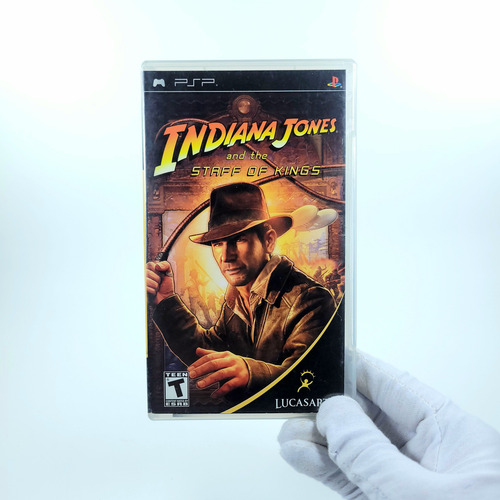 Indiana Jones And The Staff Of Kings - Psp Completo (Usado)