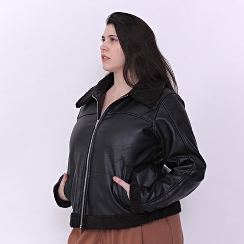 Campera Gamulan Con Corderito Talles Grandes Especiales