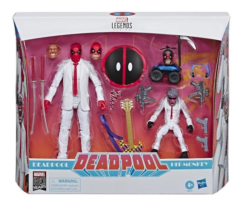 Marvel Legends - Figura Deadpool Y Hit-monkey