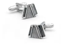 Comprar Colleras Diseño Acordeón, Música Gemelos Para Camisa, Traje 