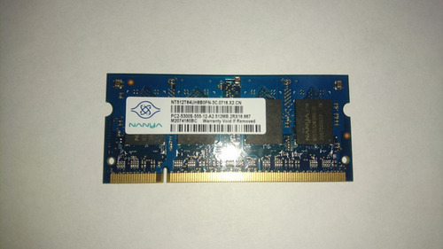 Memoria Ddr 2 512 Mb Nanya