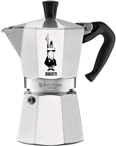 Imagem 1 de 4 de Cafetaria Italiana Bialetti Moka Express - 6 Xícaras