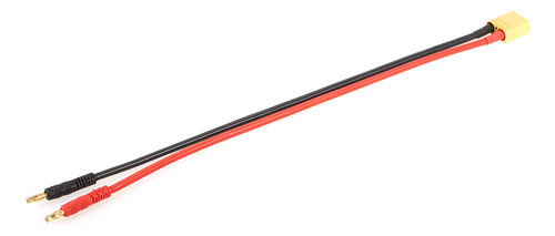 Cable Adaptador Ultra Con Conector Banana Xt90 A 4.0 Macho,