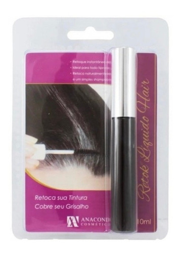 Anaconda Retok Color Liquido Hair Castanho Escuro 8ml