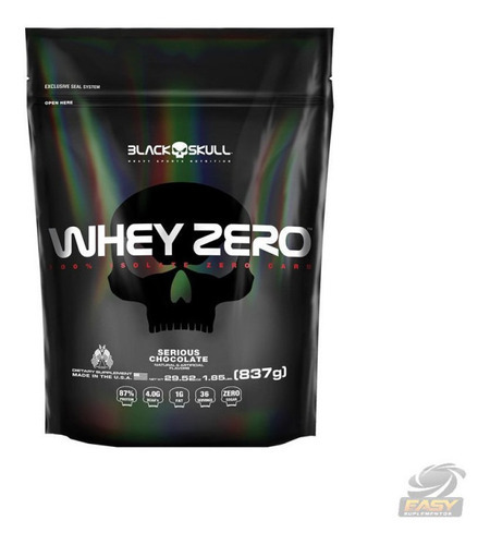 Whey Zero 837g Blackskull ( Whey Protein Isolado) Sabor Cookies