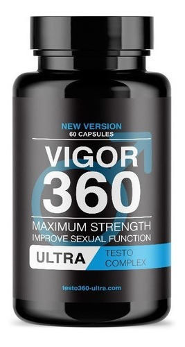 Suplemento En Capsulas Vigor Testo Ultra 60 Capsulas