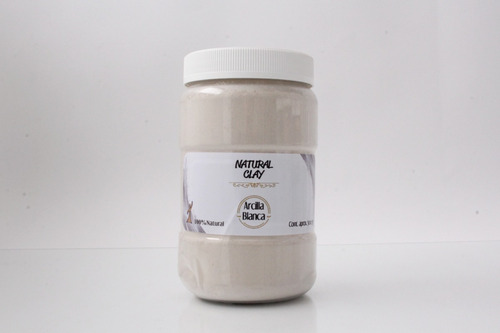 Arcilla Blanca Pura, Antiacne, 500 G - Kg A $49900