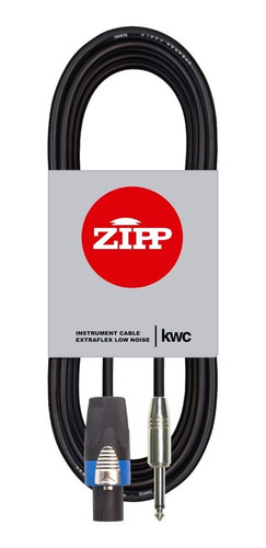 Cable Speakon A Plug  Kwc Zipp 6 Mts Para Caja Bafle Monitor