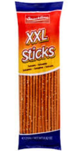 Salgadinho Pretzels Sticks Palito Xxl Gunz 250gr - Importado