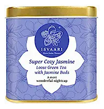 Isvaari Super Cozy Loose Flavored Green Tea With Jasmine Bud