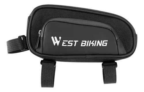 WEST BIKING Bolsa de tubo delantero de bicicleta 2L