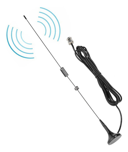 Bnc - Antena De Doble Banda Uhf/vhf Para Icom/yaesu/kenwood/