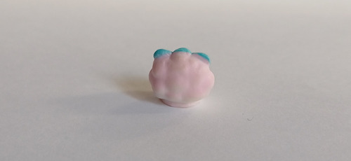 Mini Figura Shopkins Nubecita Con Moño (Usado)