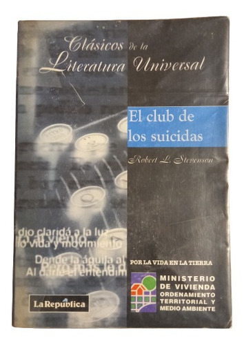 R. Stevenson. El Club De Los Suicidas