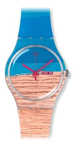 Reloj Swatch Suok706 Blue Pine Unisex