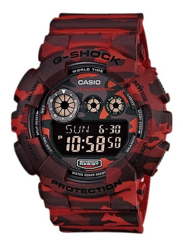 Reloj Casio G Shock Gd-120cm-4d Camuflado Barrio Belgranop