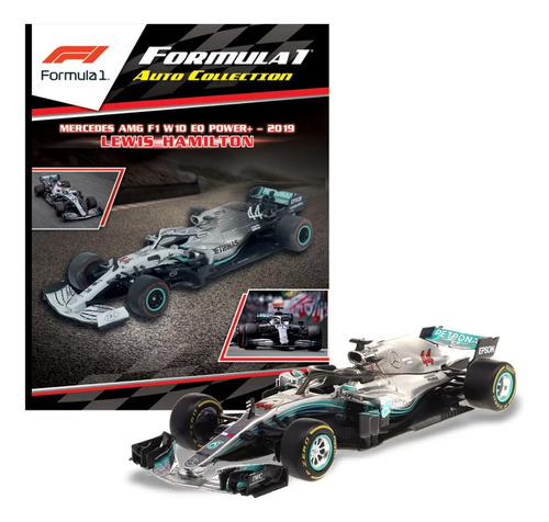 Formula 1 - Mercedes-amg W10 - Hamilton - Modelo A Escala