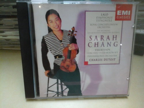 Cd 0387 - Sarah Chang - Philharmoni Orchestra Charles Dutoit