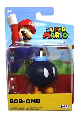 Super Mario Nintendo, Bob-omb  De  2.5¨, Articulada