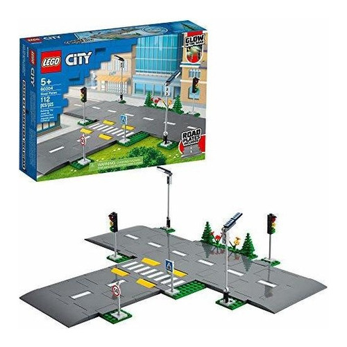  Lego City Road Plates 60304 Kit De Construccion}