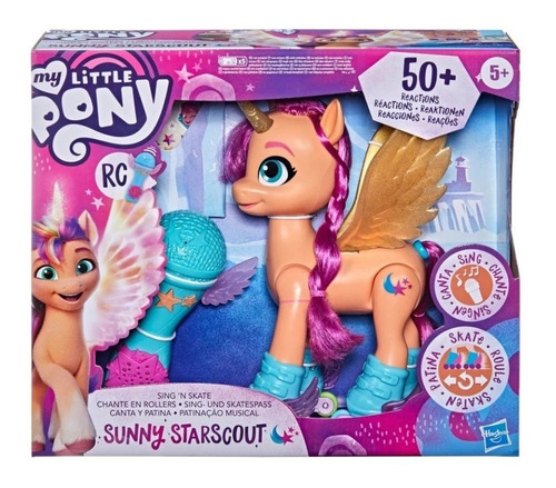 My Little Pony Sunny Starscout Canta Y Patina Hasbro