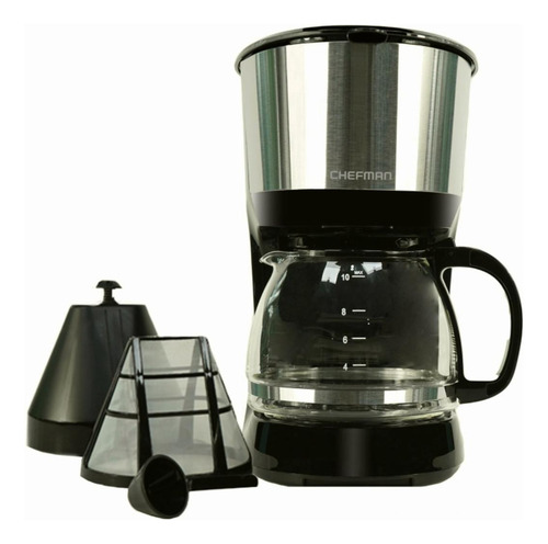 Chefman Cafetera Programable De 1l, Cafetera Eléctrica,