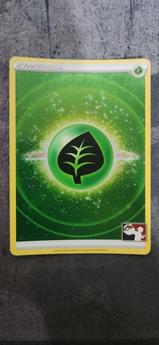 Pokemon Tcg Basic Grass Energy Holo (liga Serie 3)