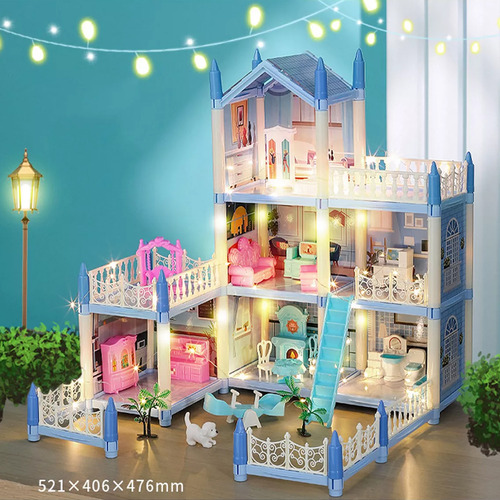 Mueble Adhesivo Totalmente Luminoso Parque Casa Da Barbie